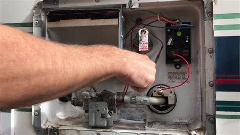 atwood water heater junction box repair|atwood heater troubleshooting guide.